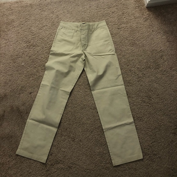 grey polo khaki pants